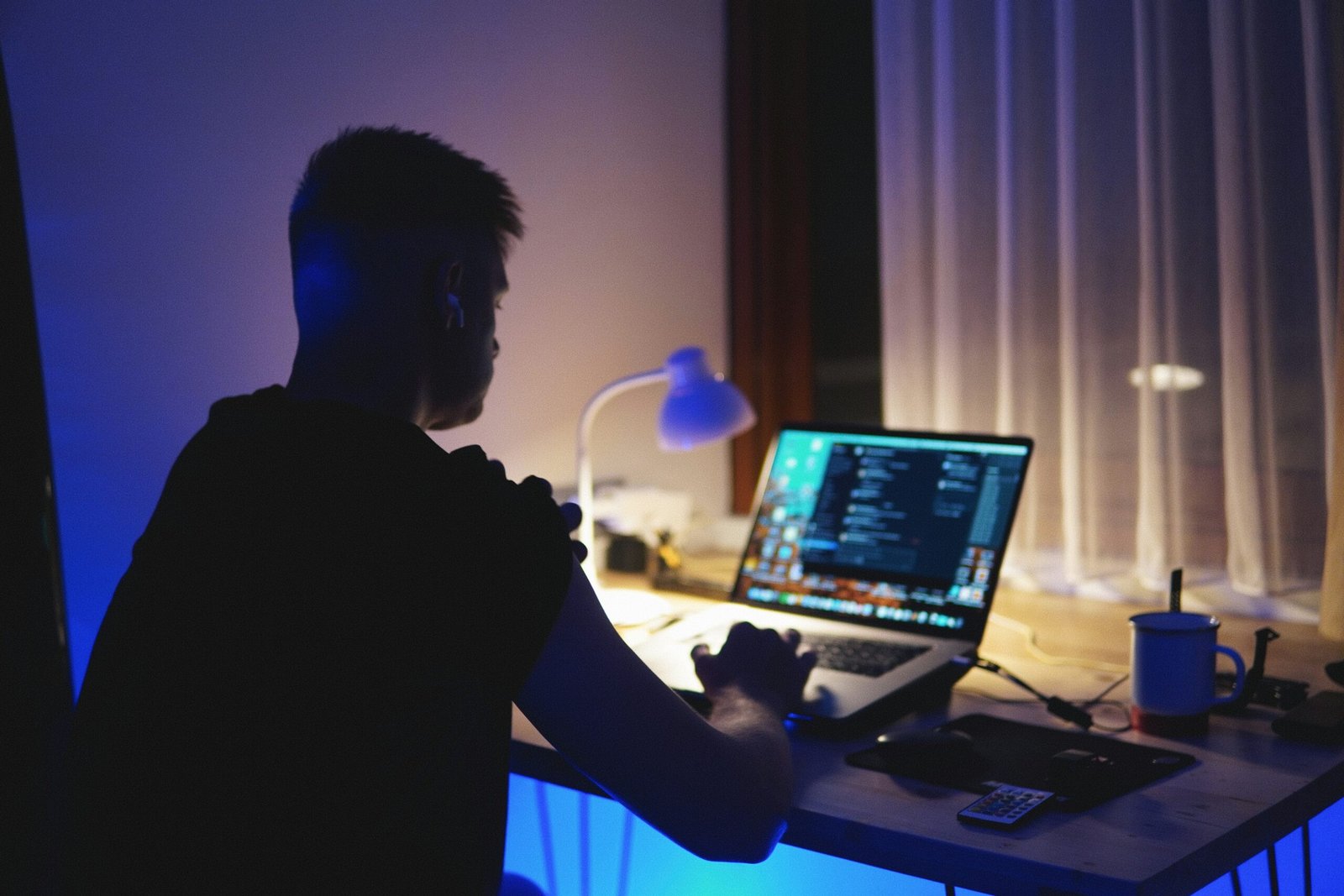 Late night working session